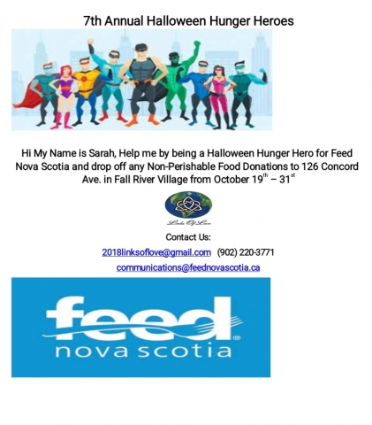 7th Annual Halloween Hunger Hero